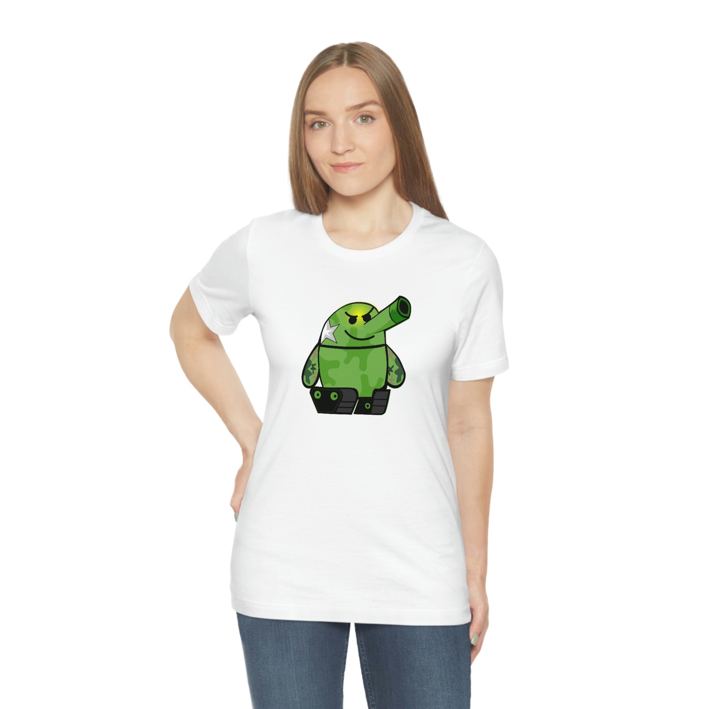 Smarmy Tank Cartoon Unisex T-shirt