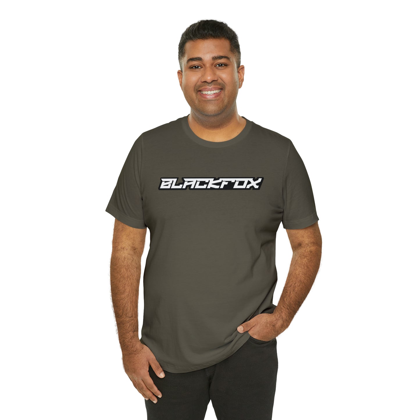 BlackFox Text Unisex T-shirt