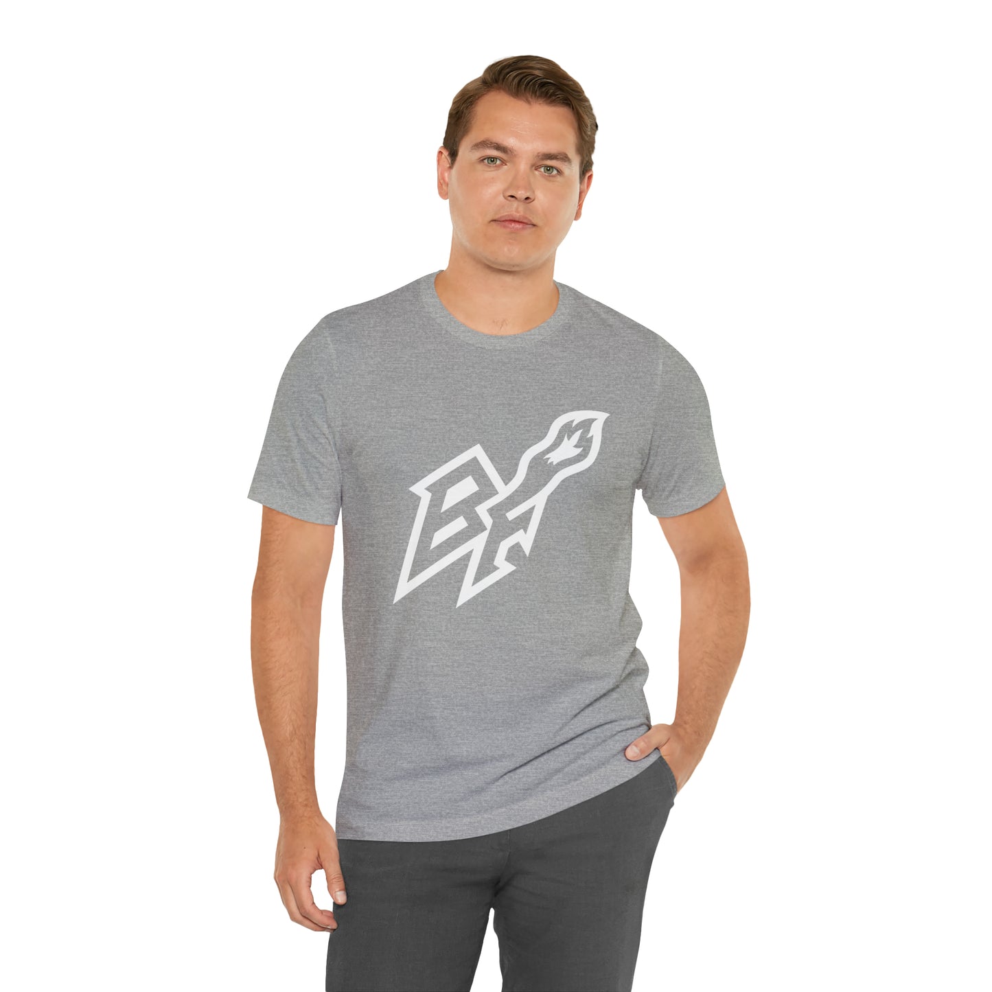 BlackFox Unisex T-shirt W/White Logo