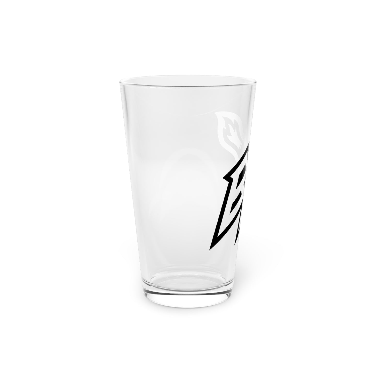 BlackFox Pint Glass, 16oz