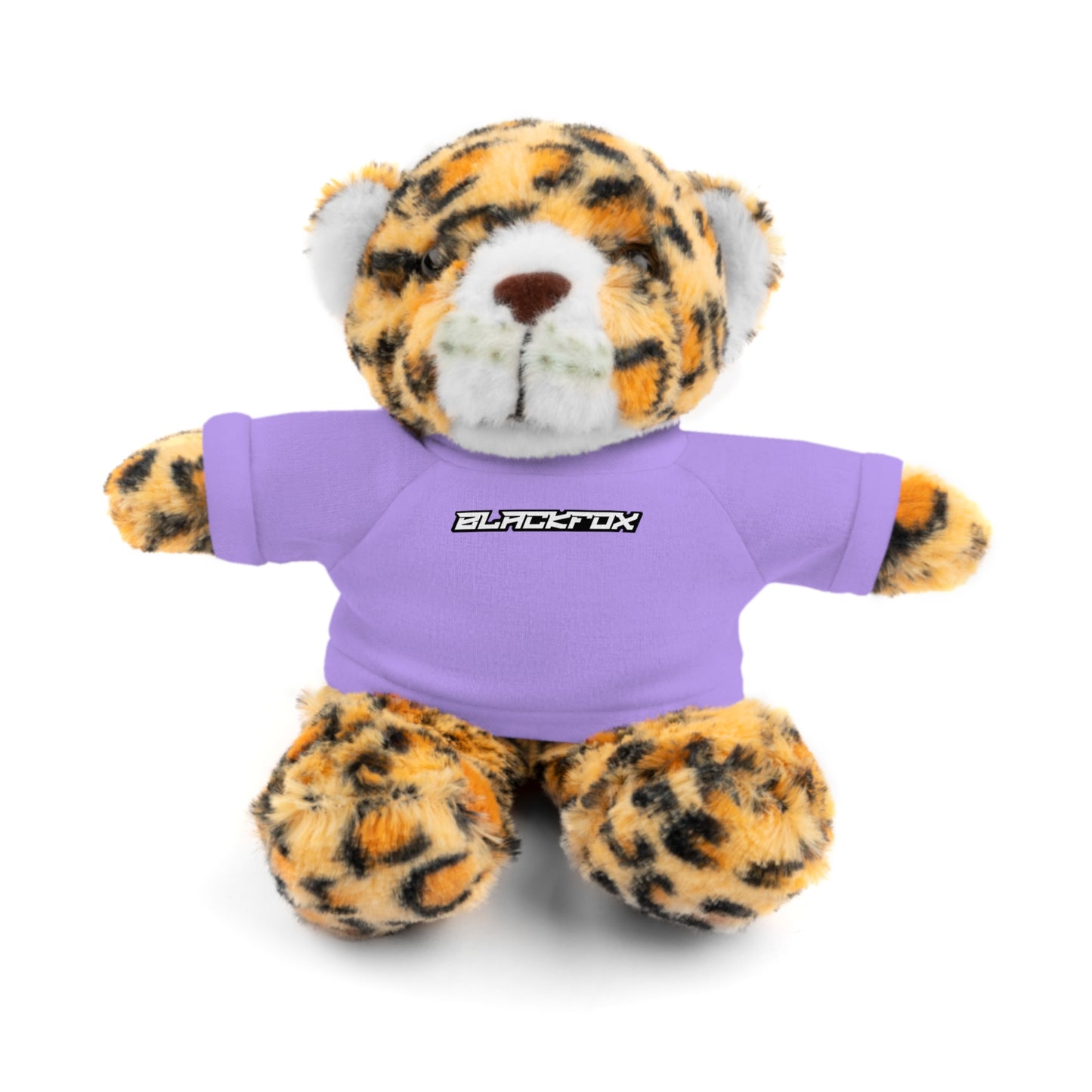 BlackFox Text Stuffed Animals with Tee