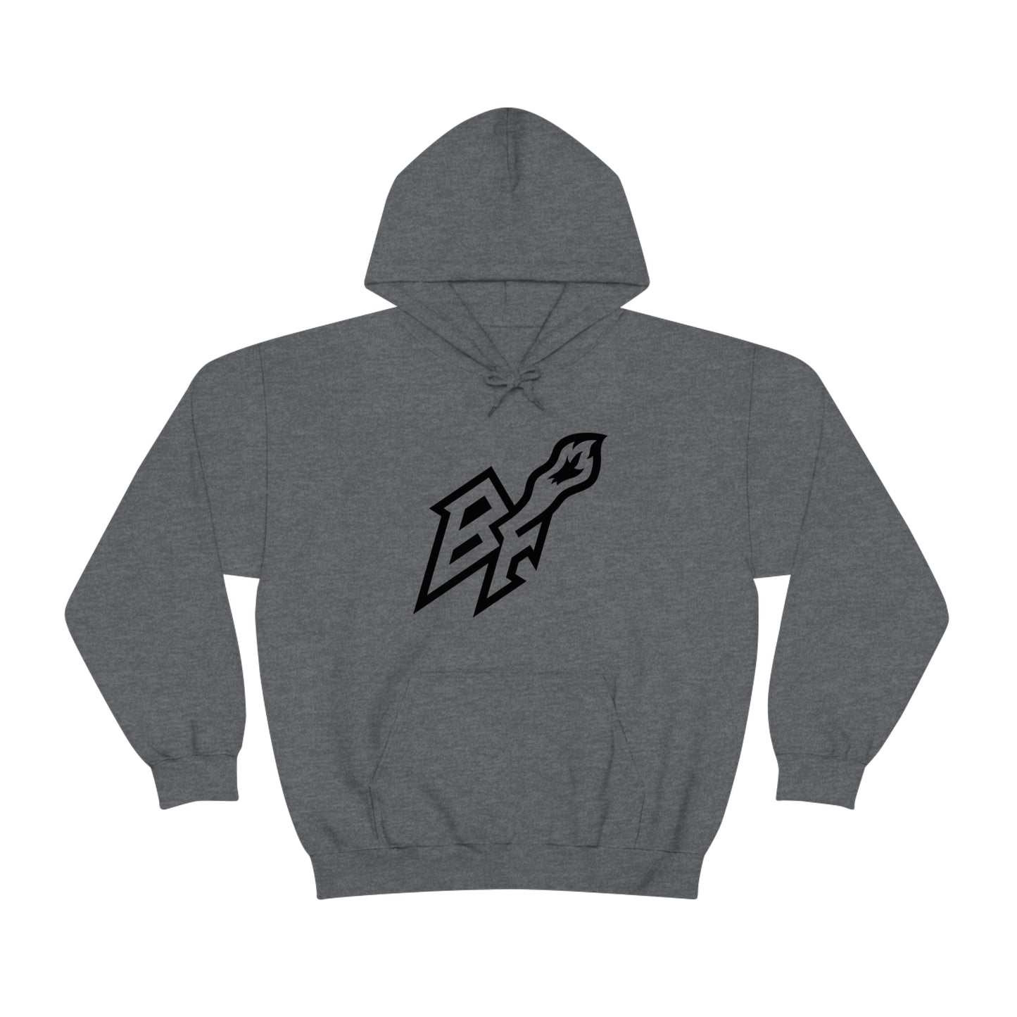 BlackFox Unisex Hoodie W/Black Logo