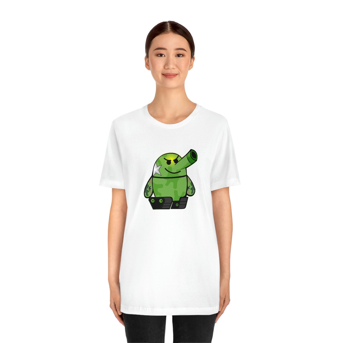 Smarmy Tank Cartoon Unisex T-shirt