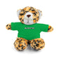 BlackFox Text Stuffed Animals with Tee