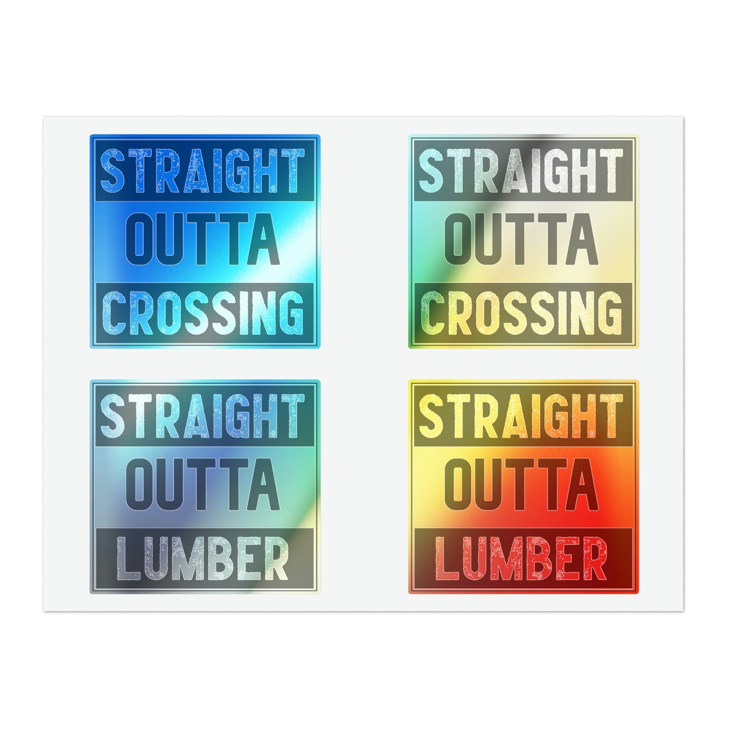 Straight Outta Sticker Sheets