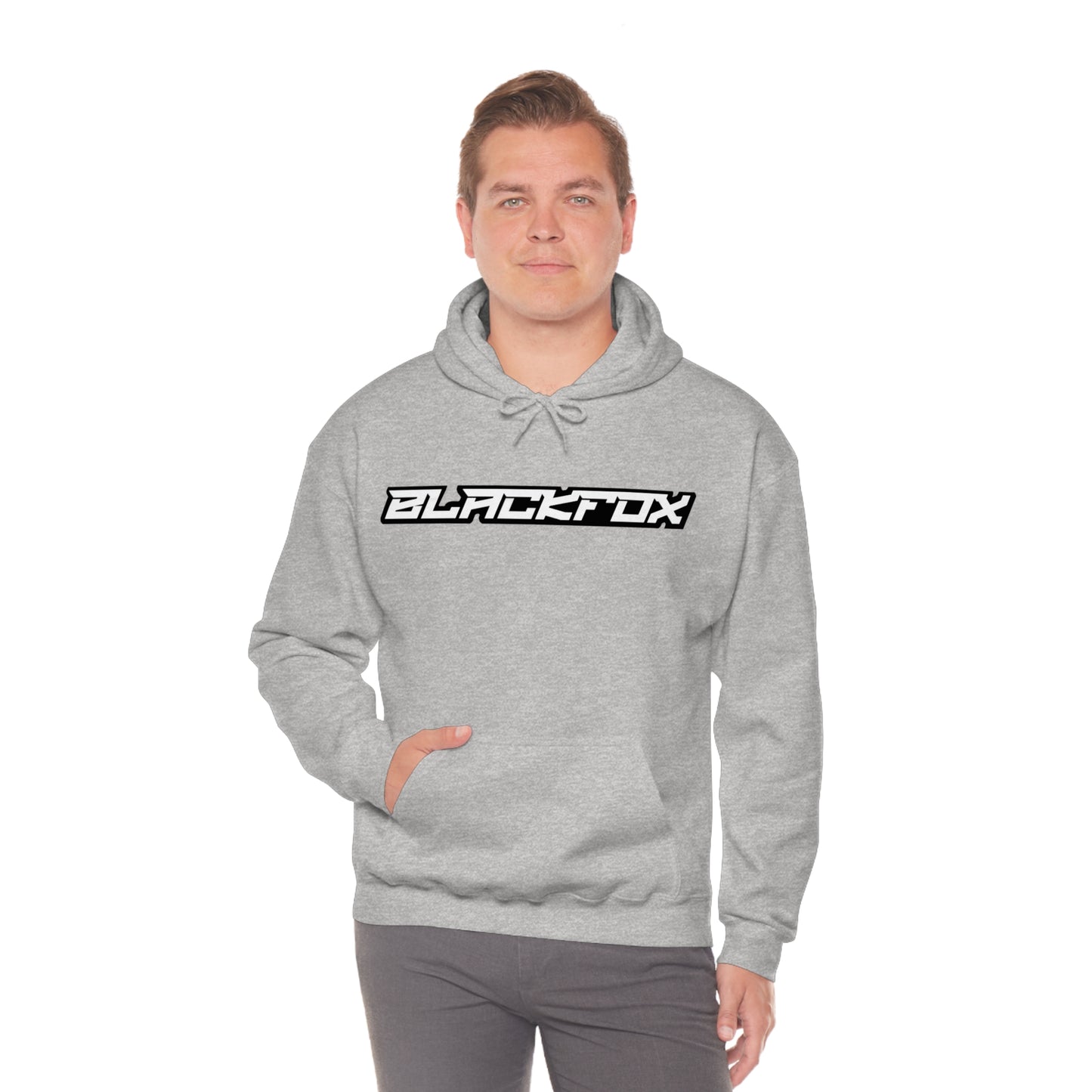 BlackFox Text Unisex Hoodie