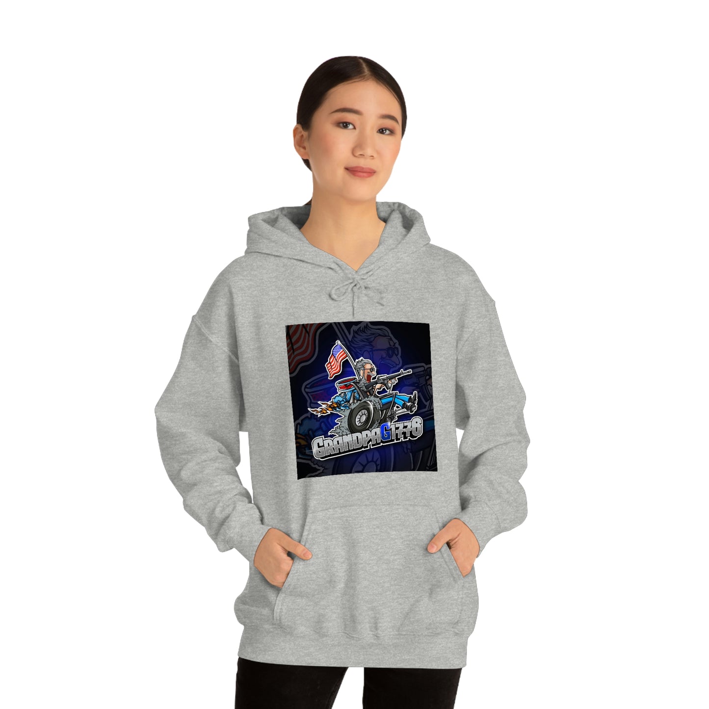 GrandpaG Silhouette Unisex Hoodie