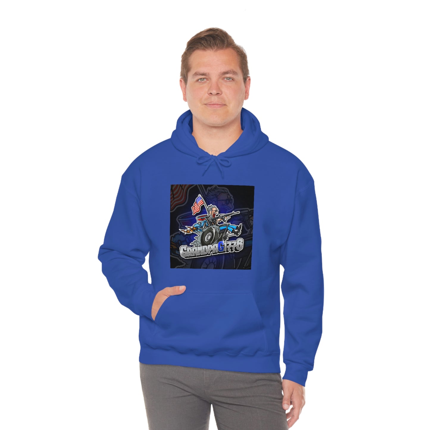 GrandpaG Silhouette Unisex Hoodie