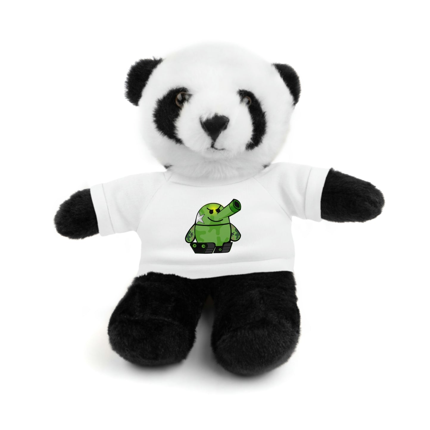 Smarmy Tank Cartoon Stuffed Animals with Tee