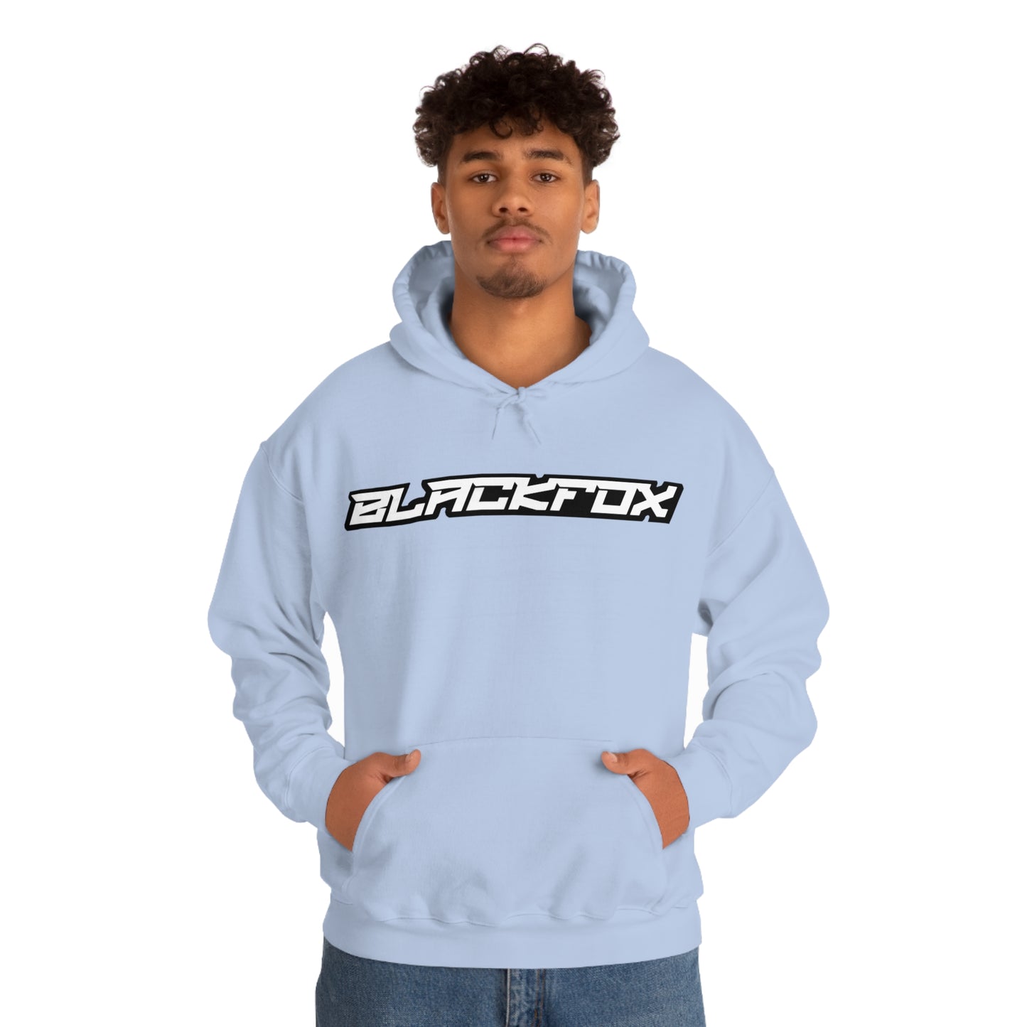 BlackFox Text Unisex Hoodie