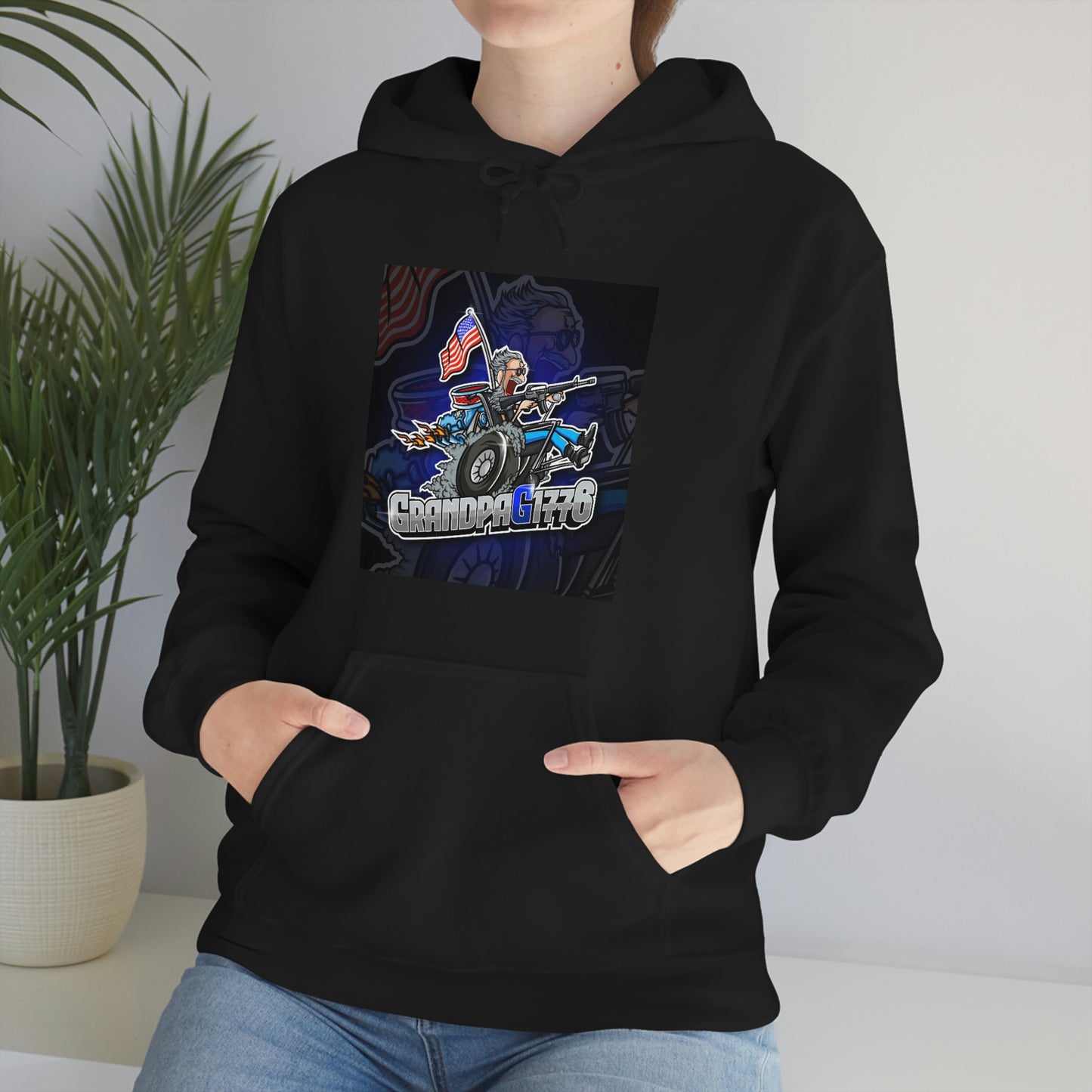 GrandpaG Silhouette Unisex Hoodie