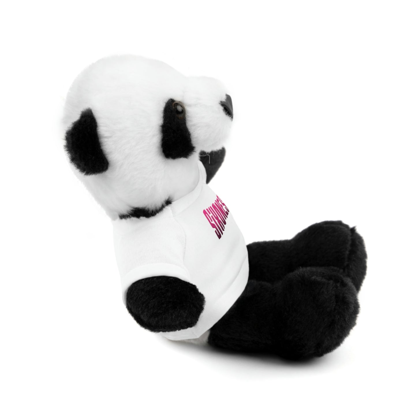 SixOneSev3n Text Stuffed Animals with Tee