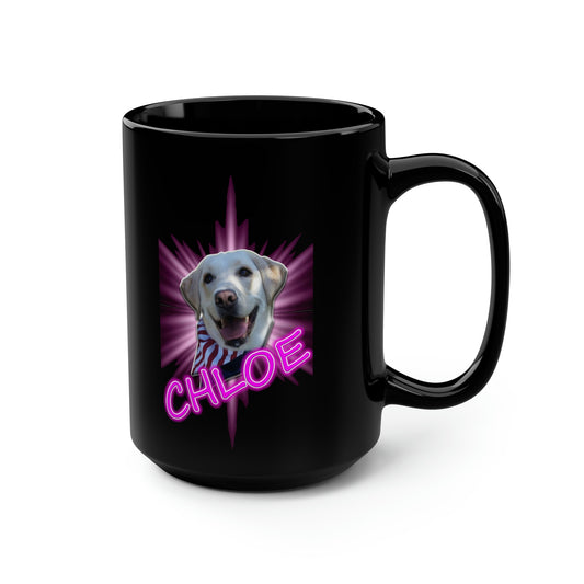 Dj Ditter Chloe Black Mug, 15oz