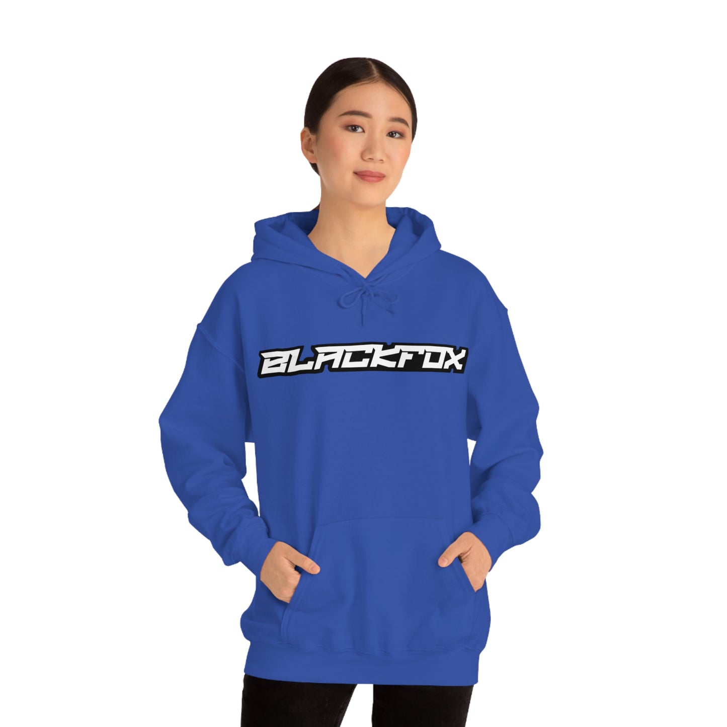 BlackFox Text Unisex Hoodie