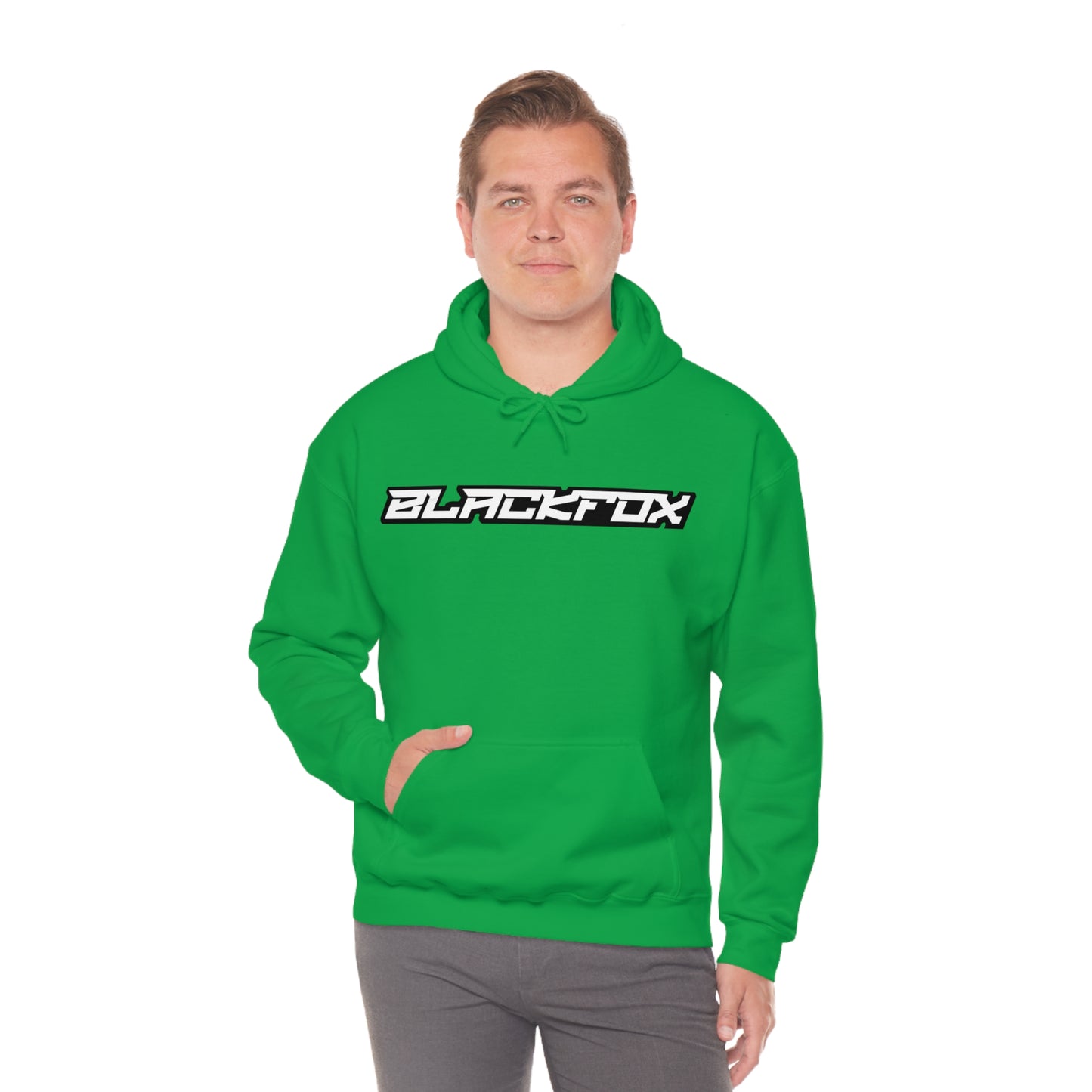 BlackFox Text Unisex Hoodie