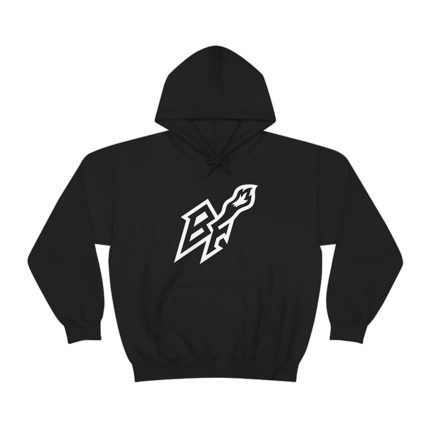 BlackFox Unisex Hoodie W/White Logo