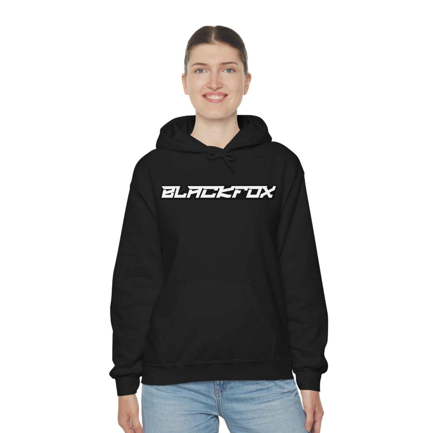 BlackFox Text Unisex Hoodie