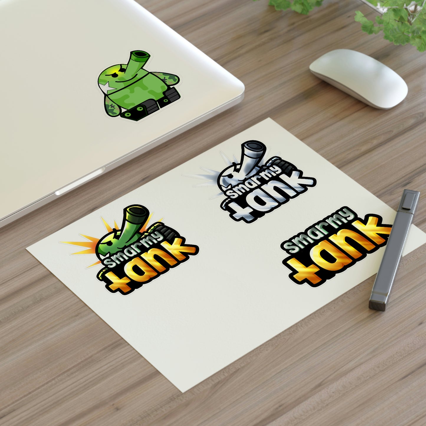 Smarmy Tank Sticker Sheets