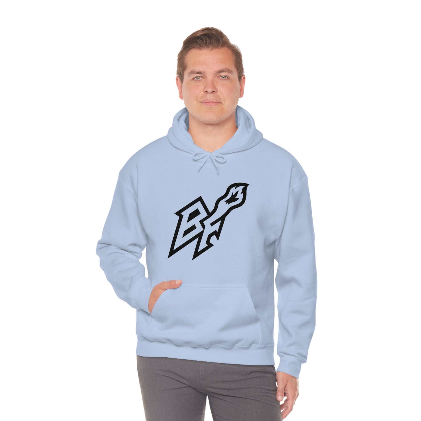 BlackFox Unisex Hoodie W/Black Logo