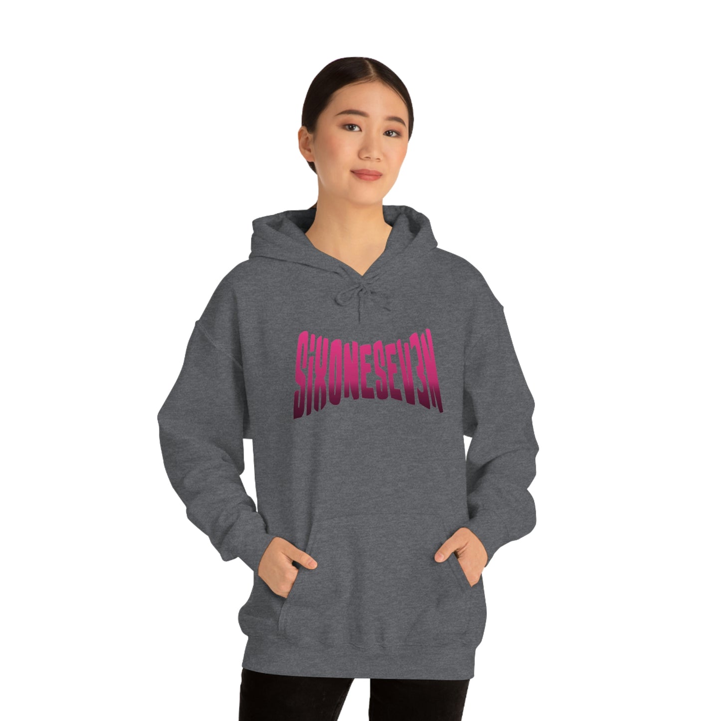 SixOneSev3n Text Unisex Hoodie