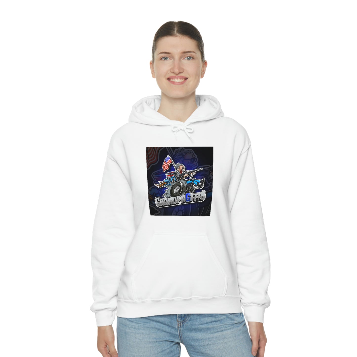 GrandpaG Silhouette Unisex Hoodie