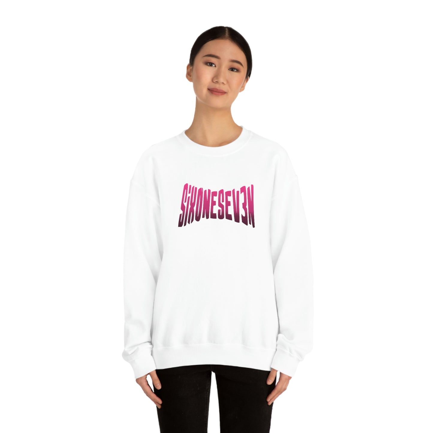 SixOneSev3n Text Unisex Sweatshirt