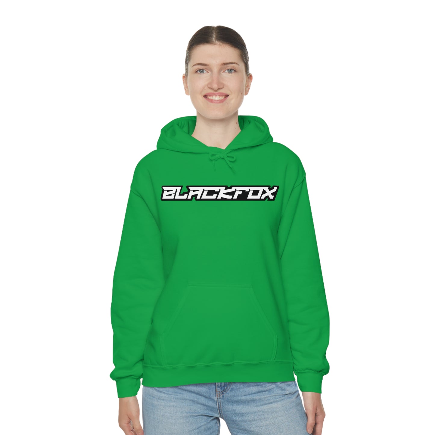 BlackFox Text Unisex Hoodie