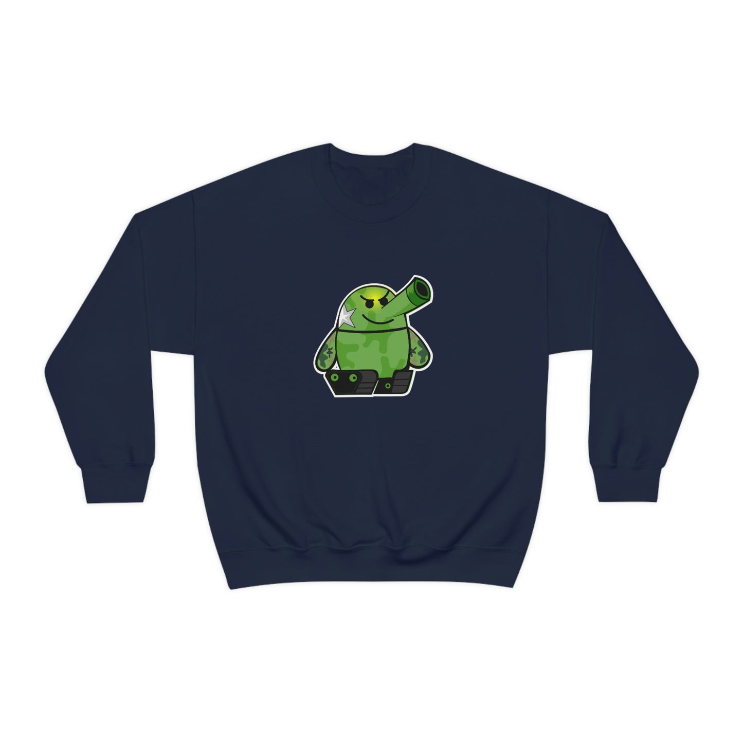 Smarmy Tank Cartoon Unisex Sweatshirt