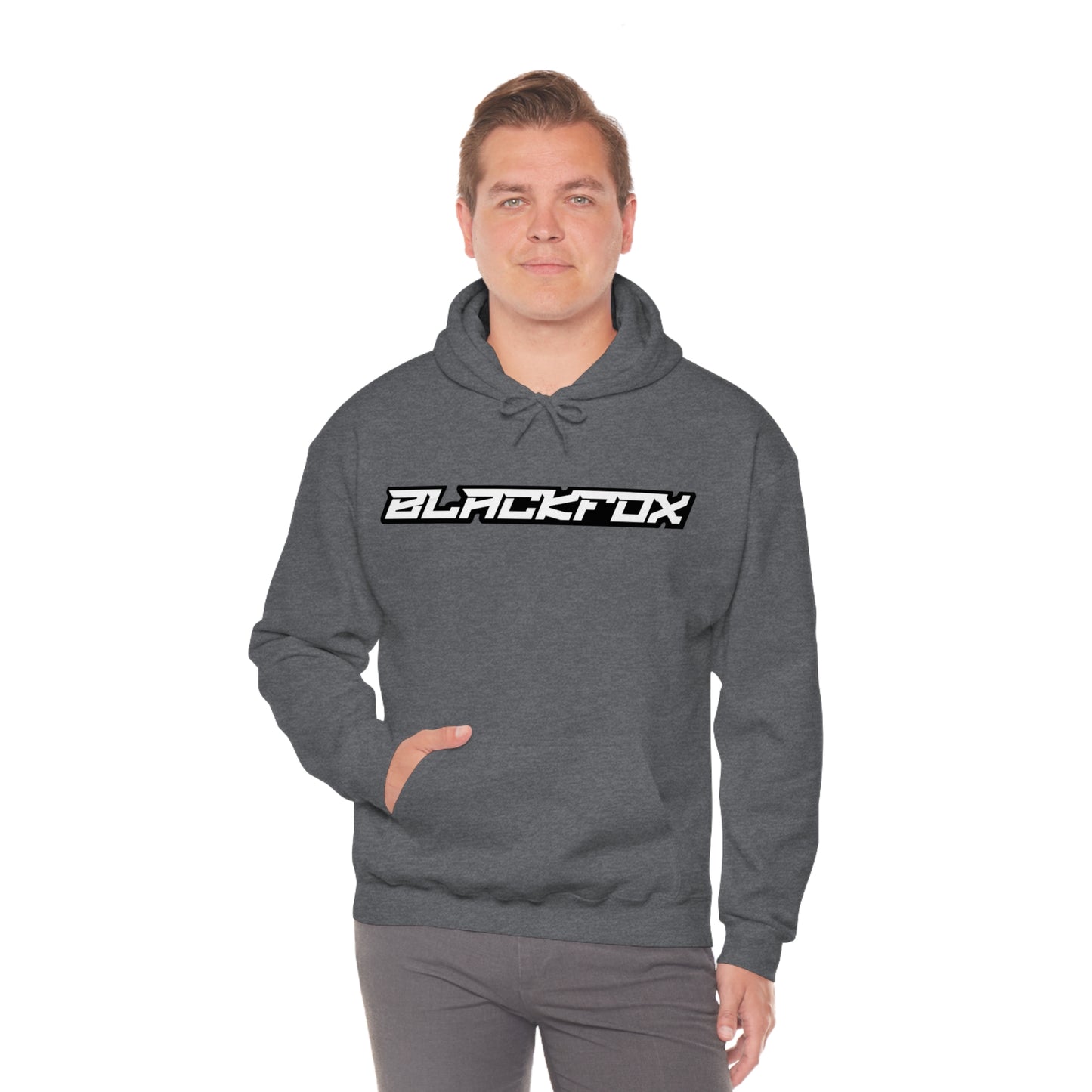 BlackFox Text Unisex Hoodie