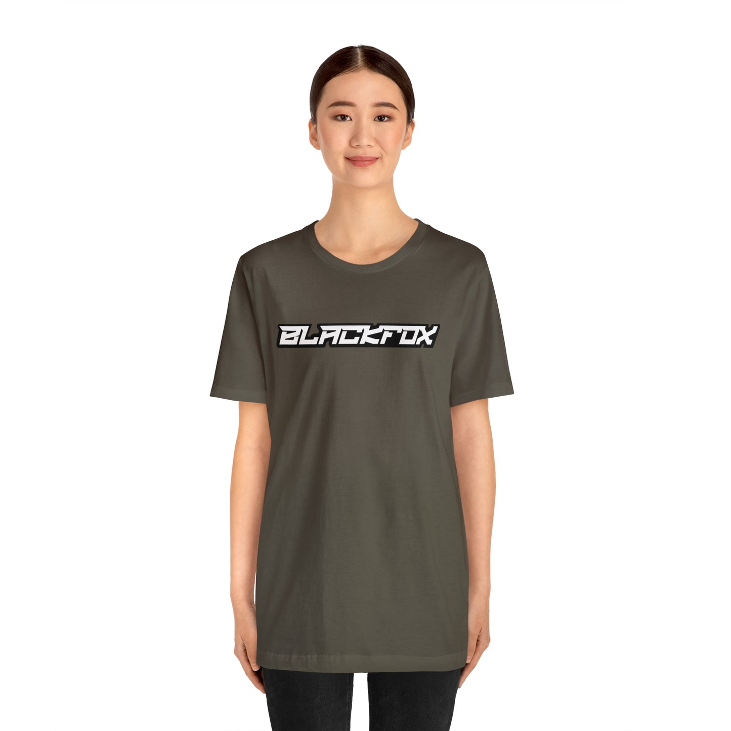 BlackFox Text Unisex T-shirt