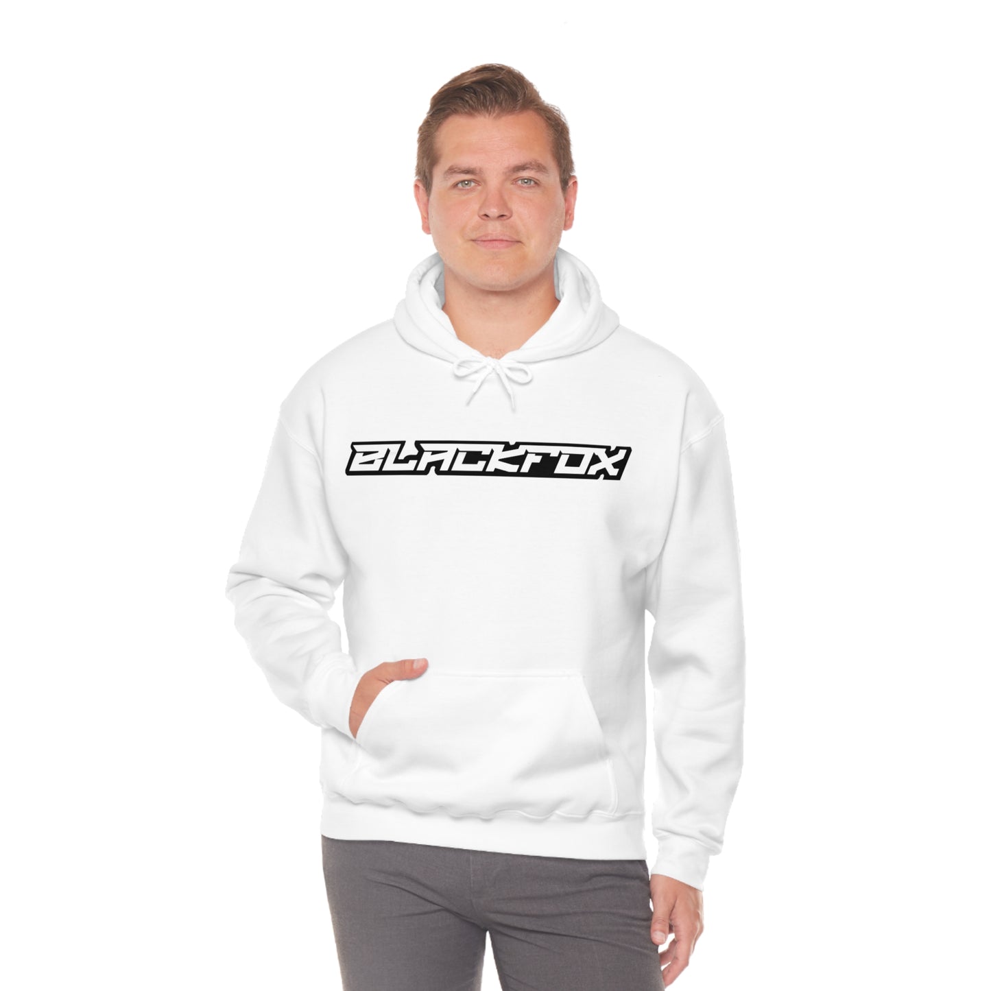 BlackFox Text Unisex Hoodie