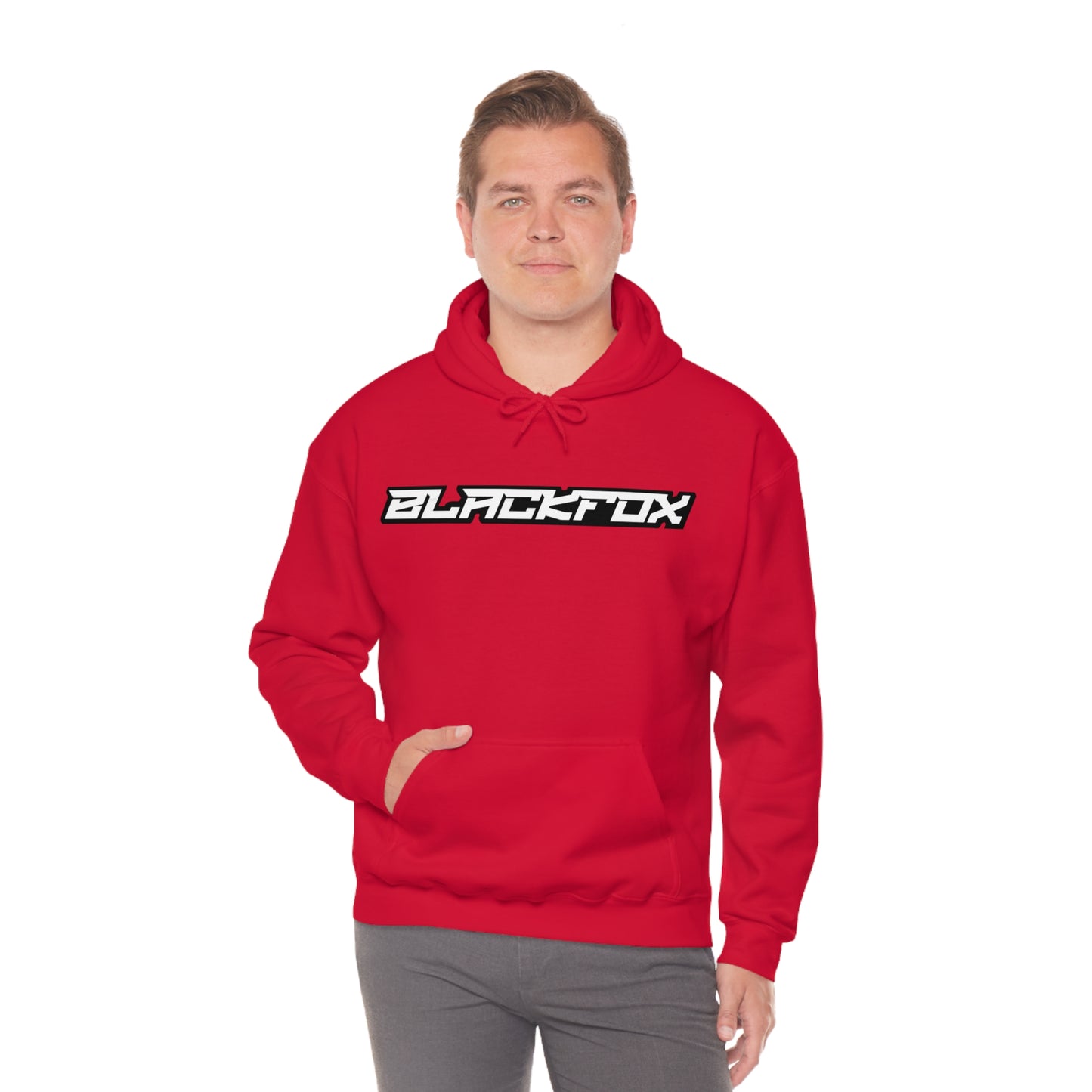 BlackFox Text Unisex Hoodie