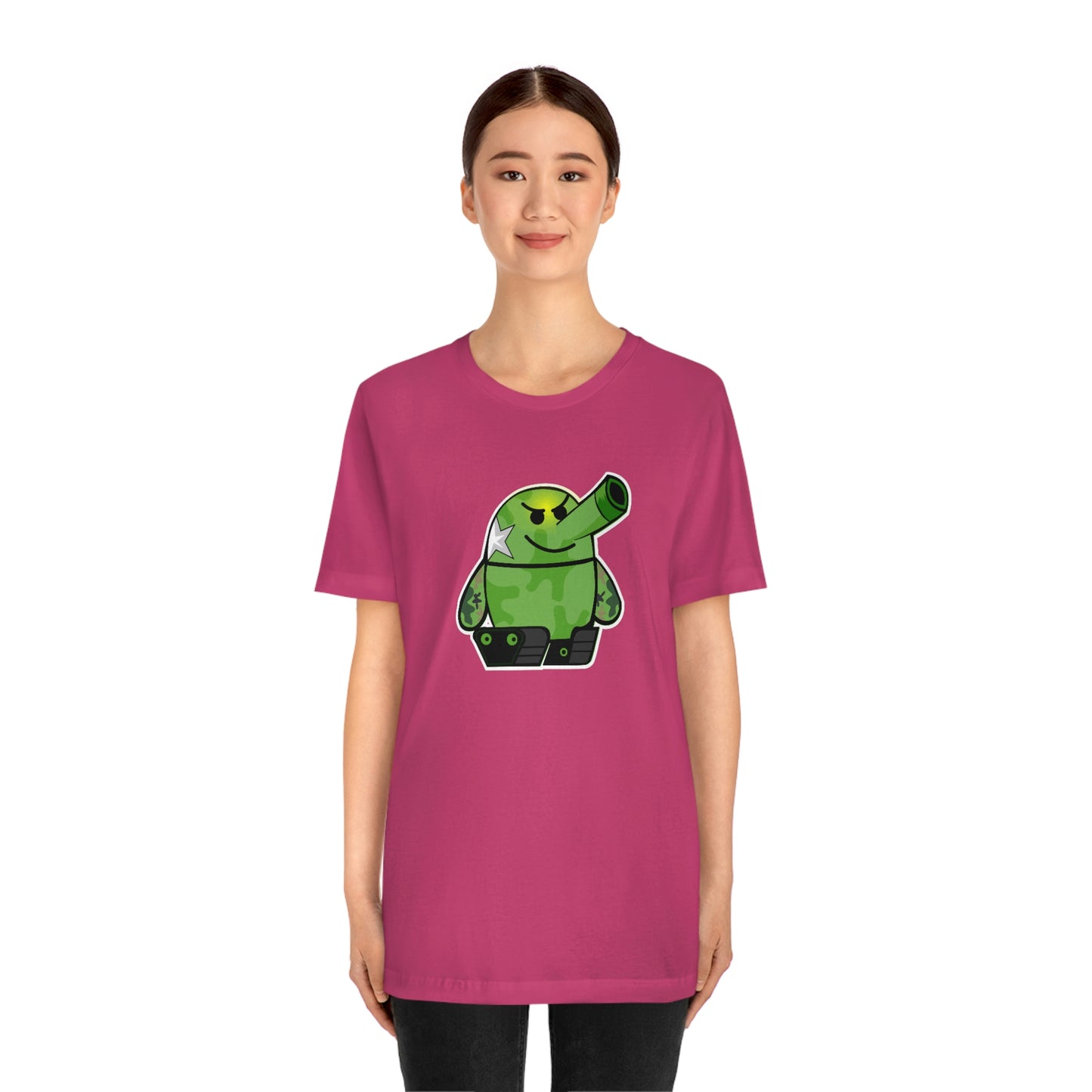 Smarmy Tank Cartoon Unisex T-shirt