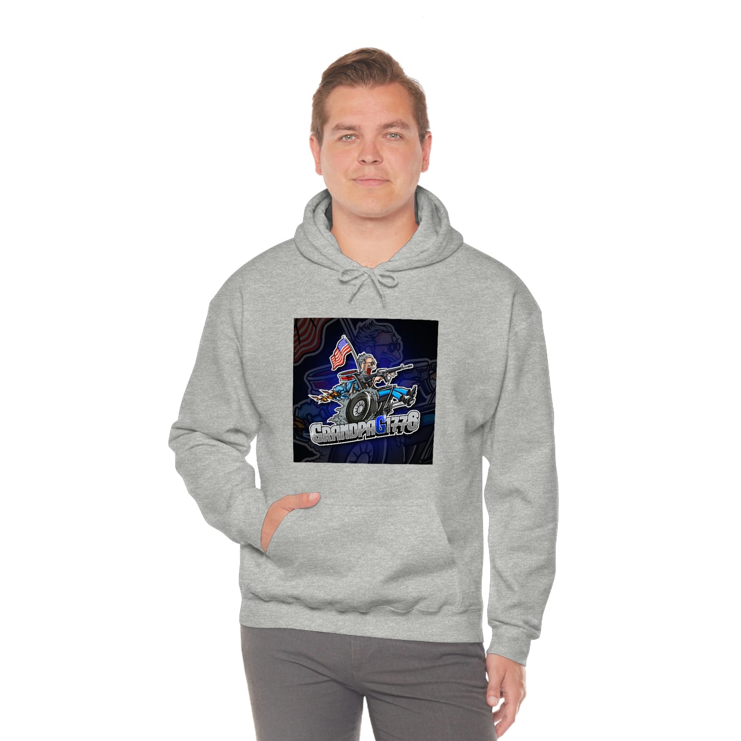 GrandpaG Silhouette Unisex Hoodie