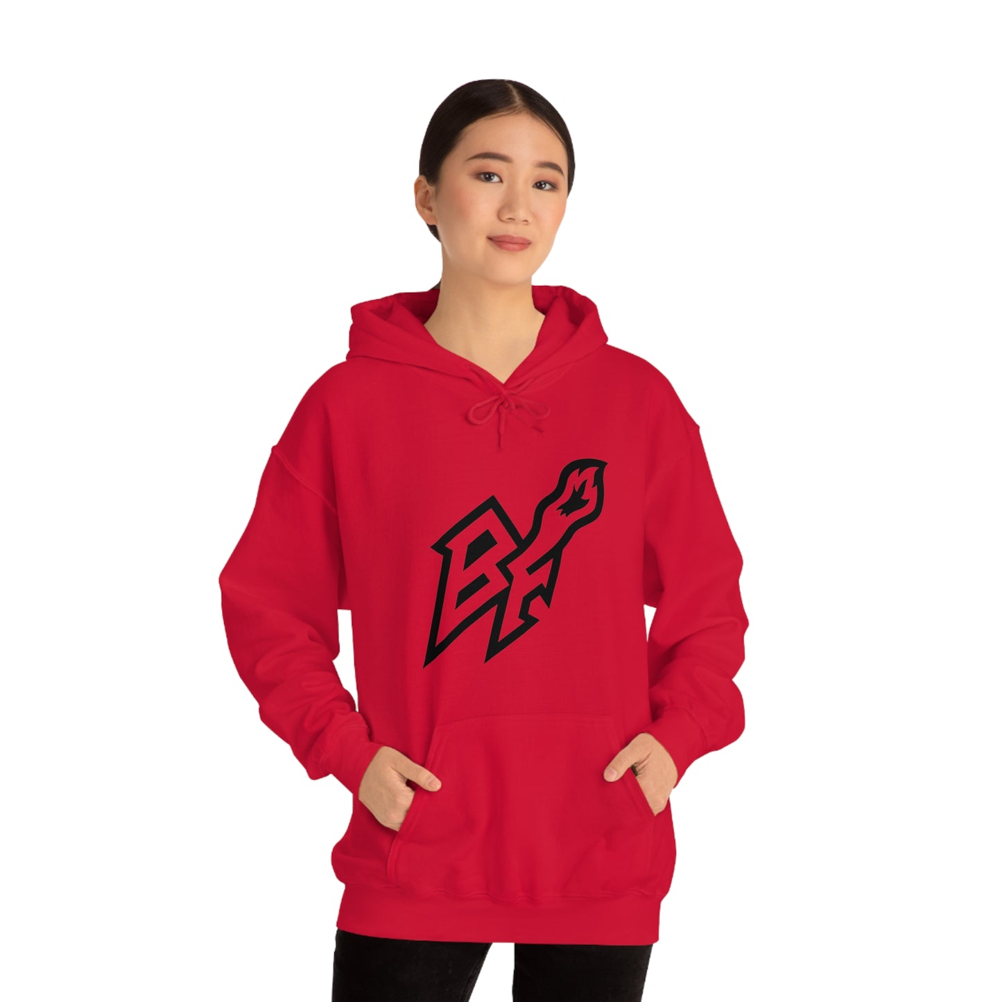 BlackFox Unisex Hoodie W/Black Logo