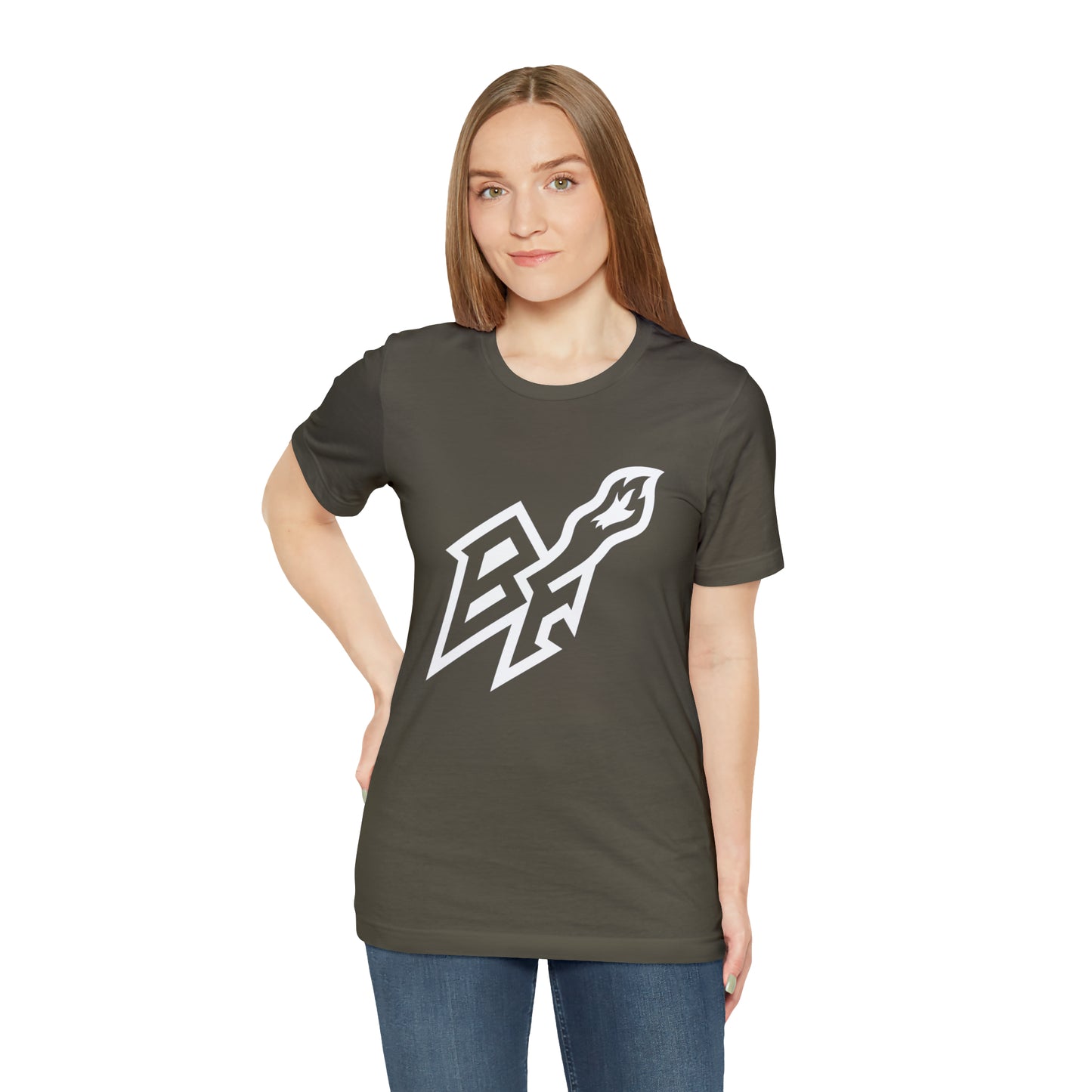 BlackFox Unisex T-shirt W/White Logo