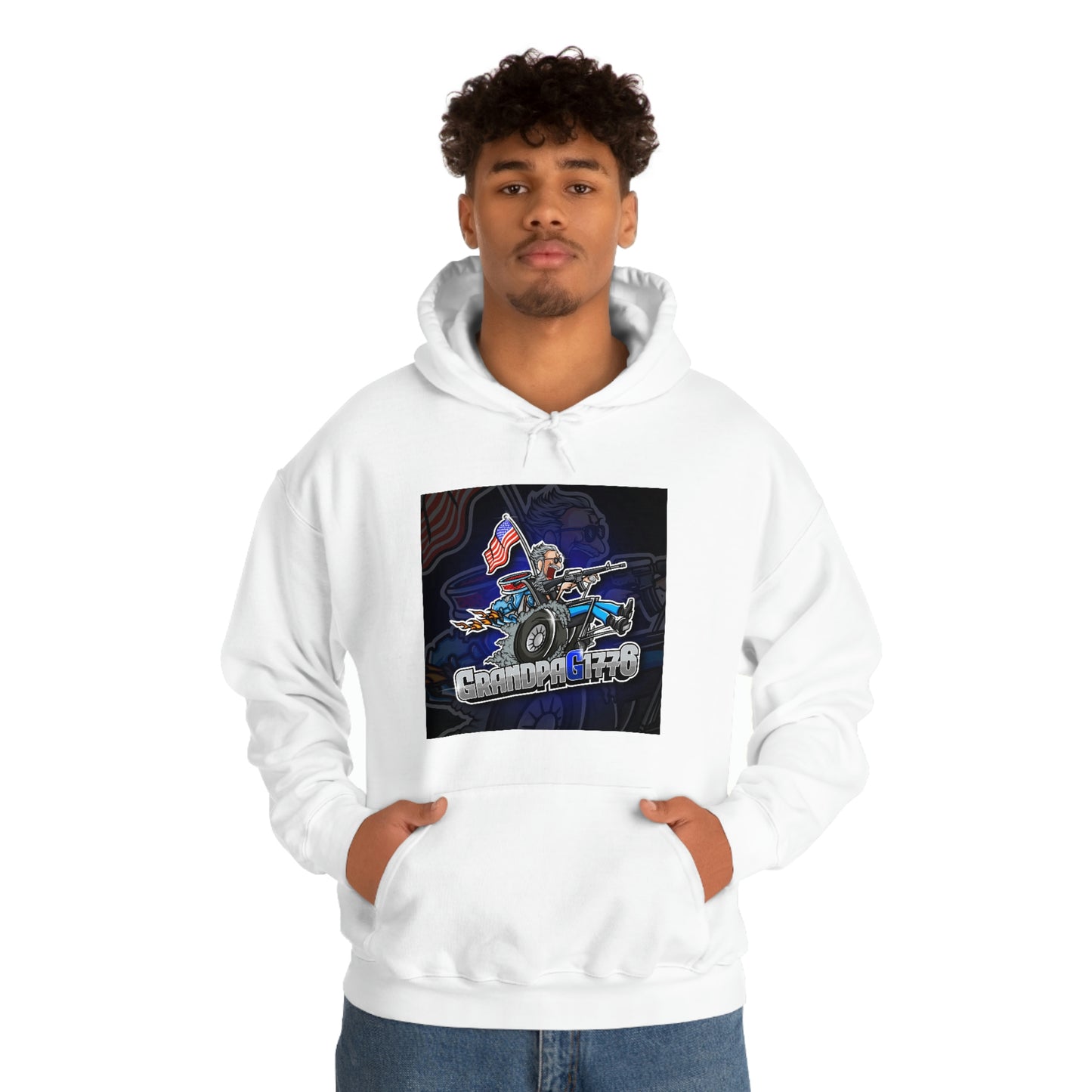 GrandpaG Silhouette Unisex Hoodie