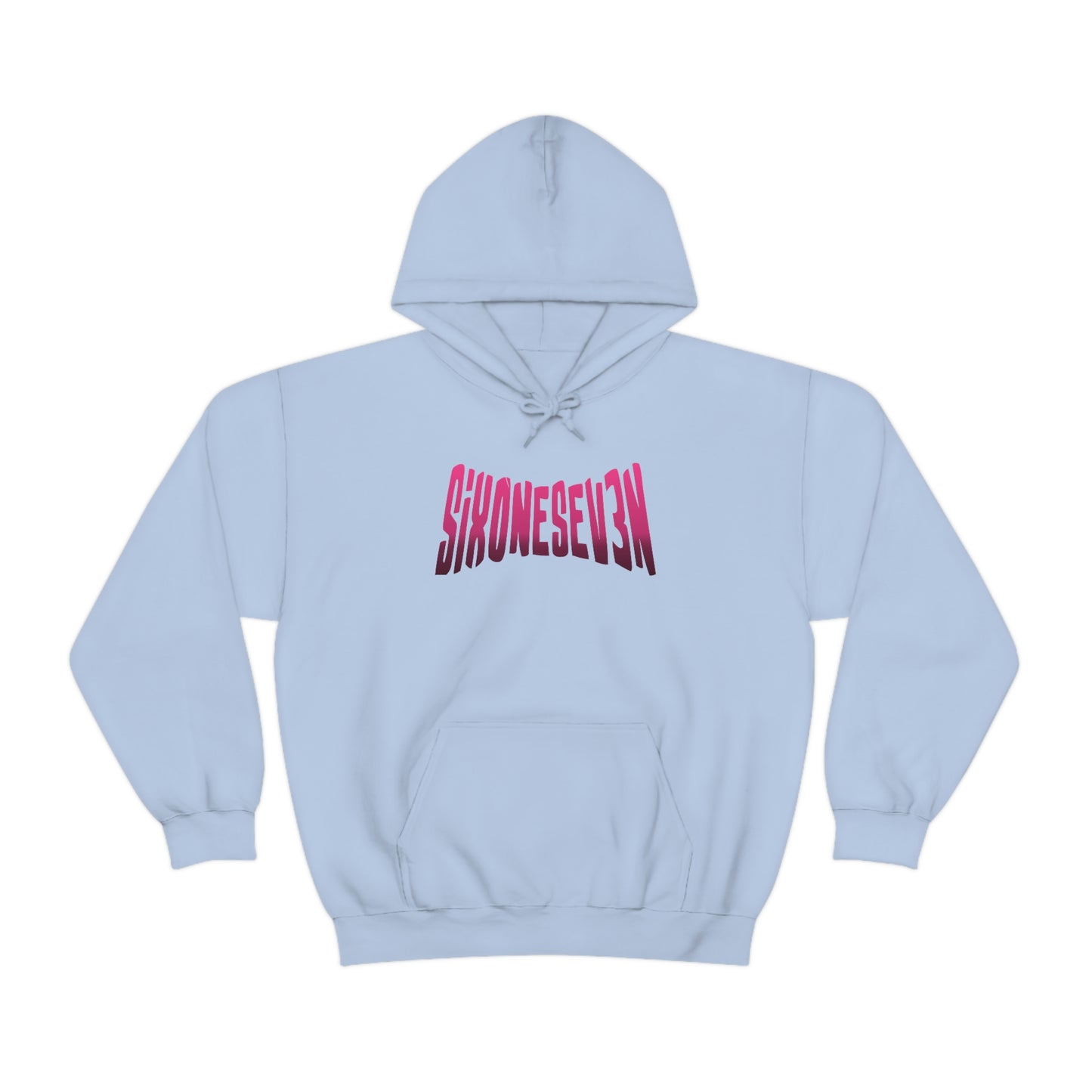 SixOneSev3n Text Unisex Hoodie