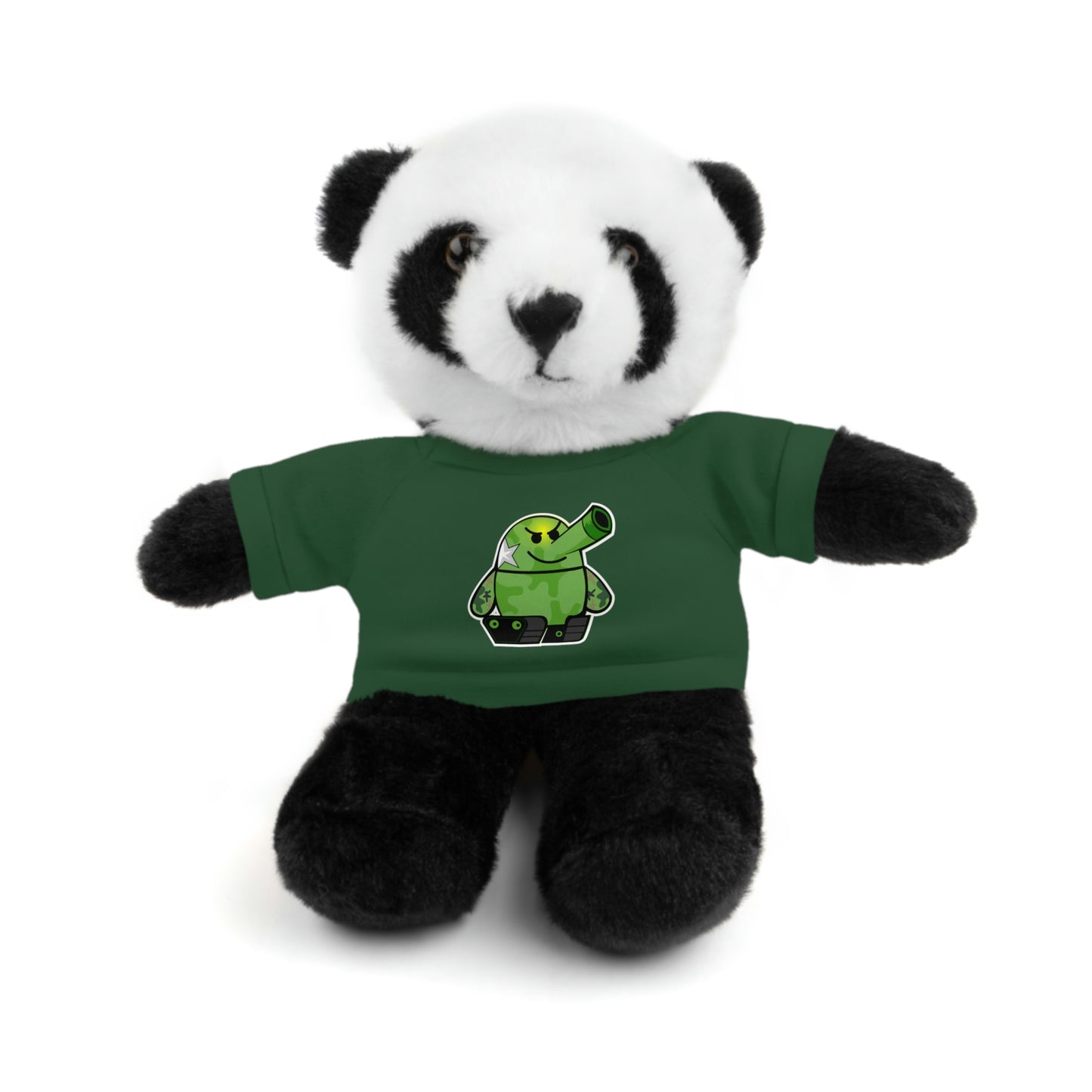 Smarmy Tank Cartoon Stuffed Animals with Tee