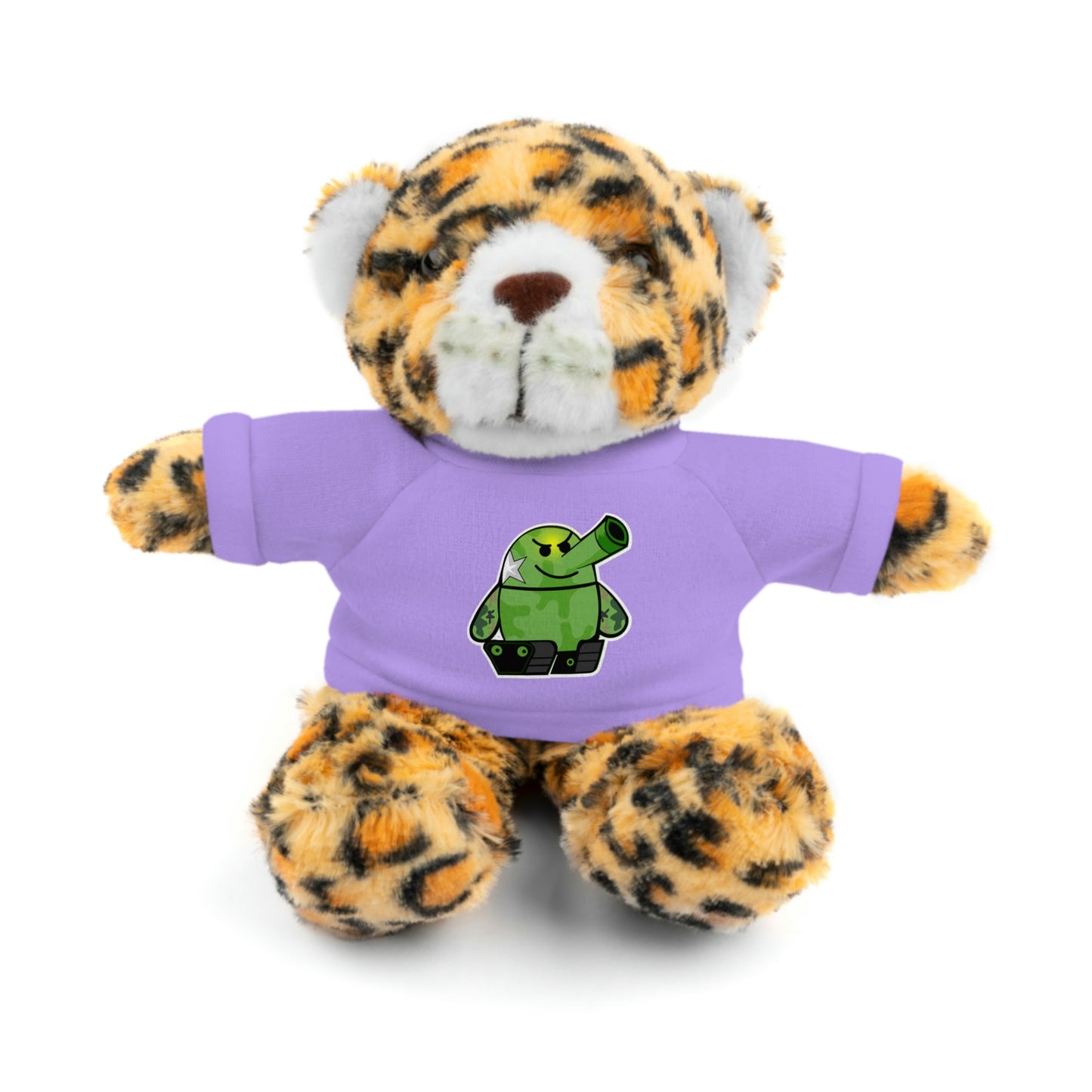 Smarmy Tank Cartoon Stuffed Animals with Tee