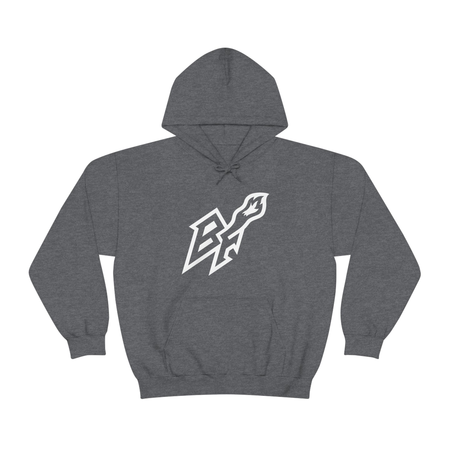 BlackFox Unisex Hoodie W/White Logo