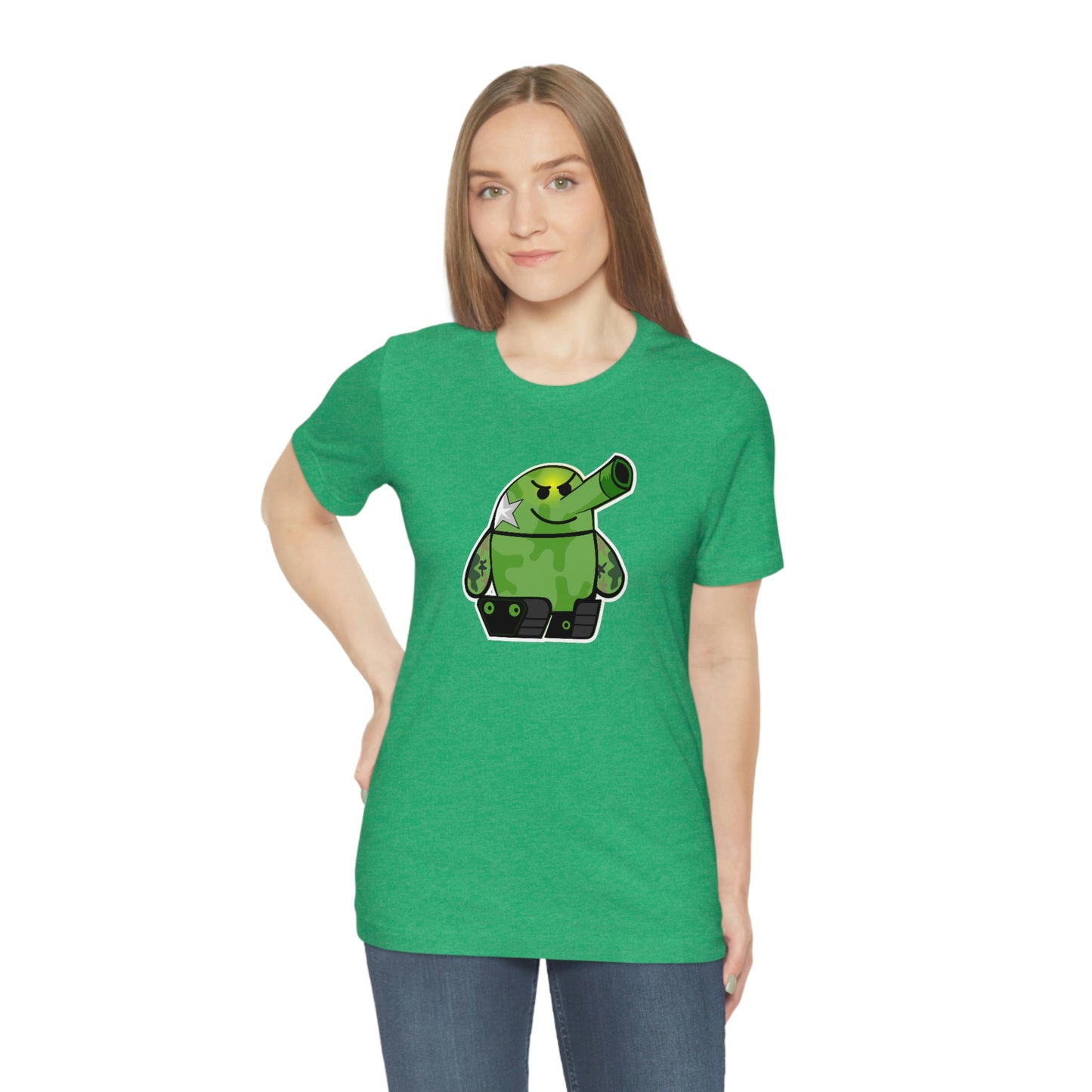 Smarmy Tank Cartoon Unisex T-shirt