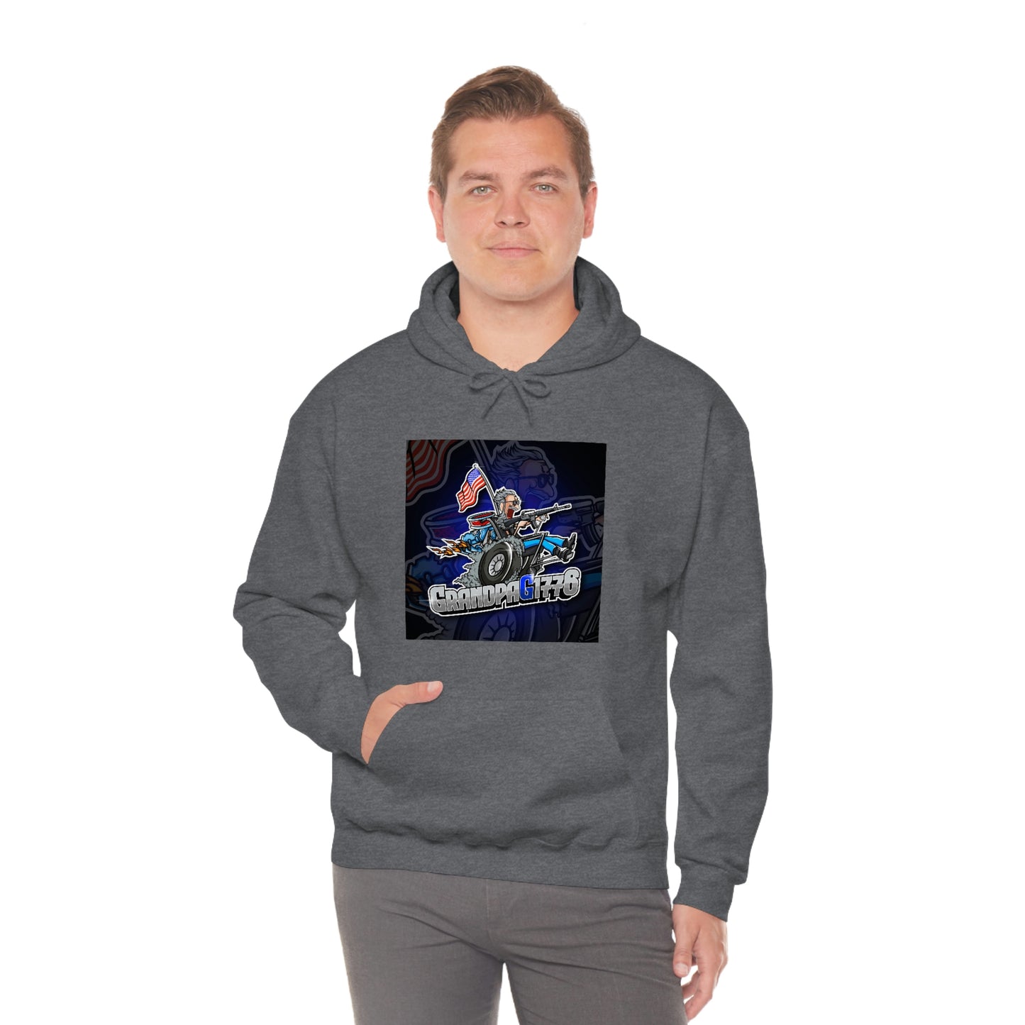 GrandpaG Silhouette Unisex Hoodie