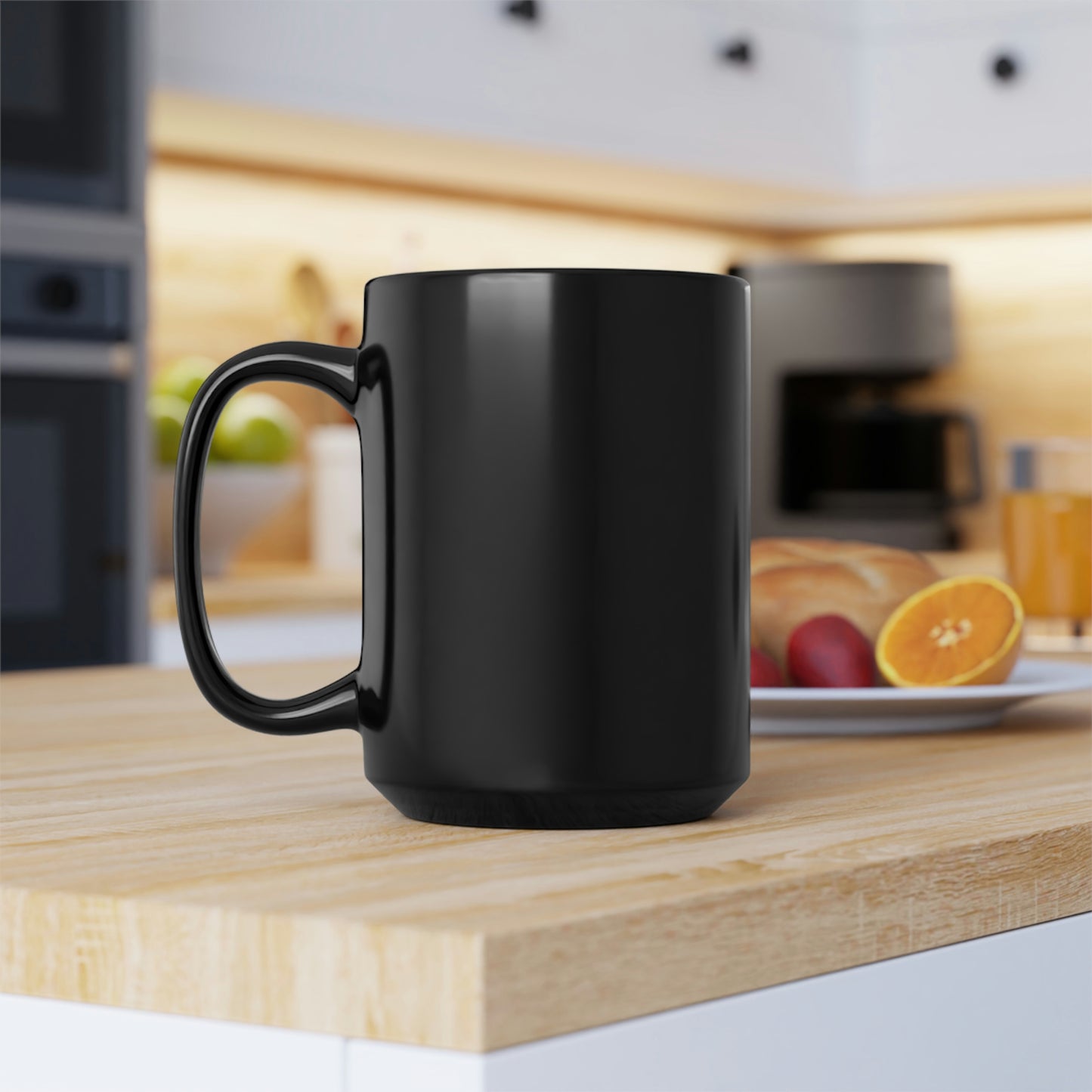 Spangs Black Mug, 15oz