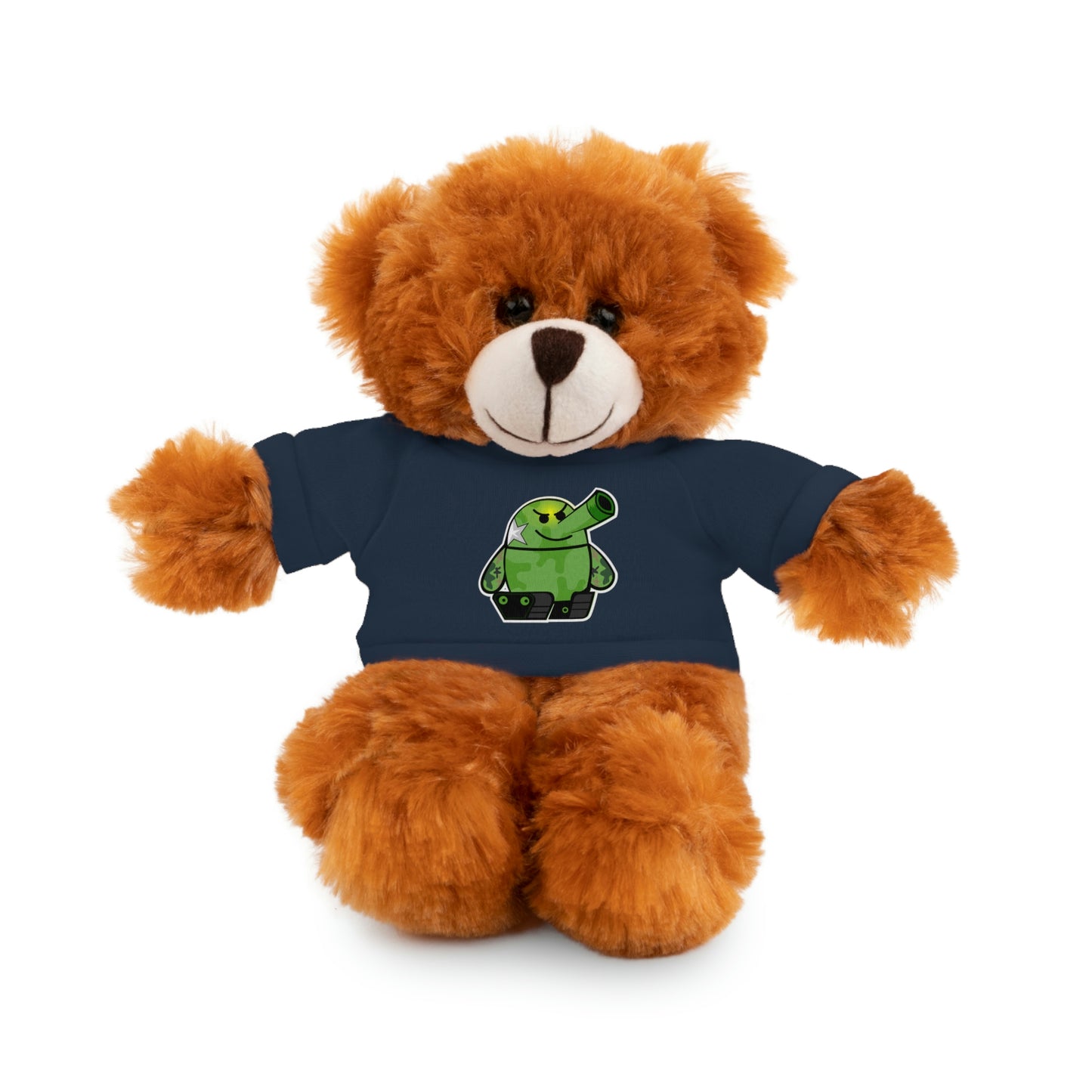 Smarmy Tank Cartoon Stuffed Animals with Tee