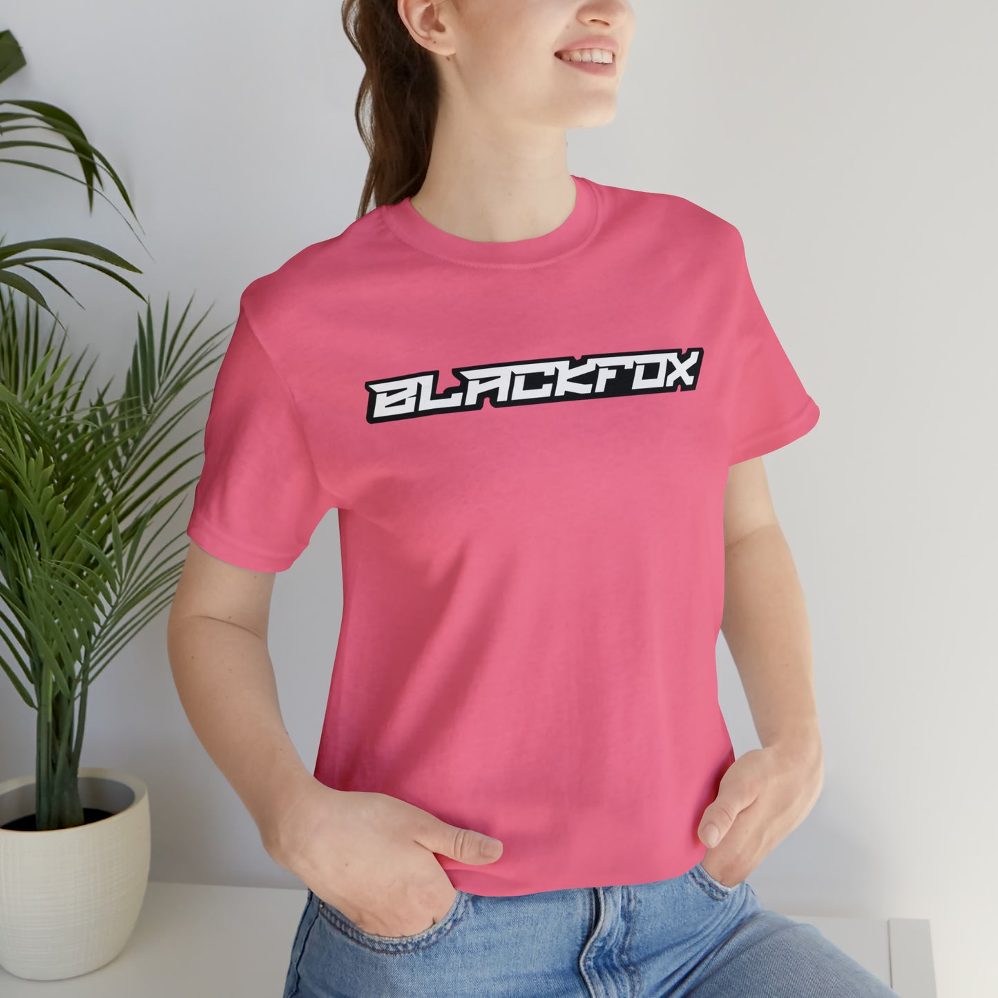 BlackFox Text Unisex T-shirt