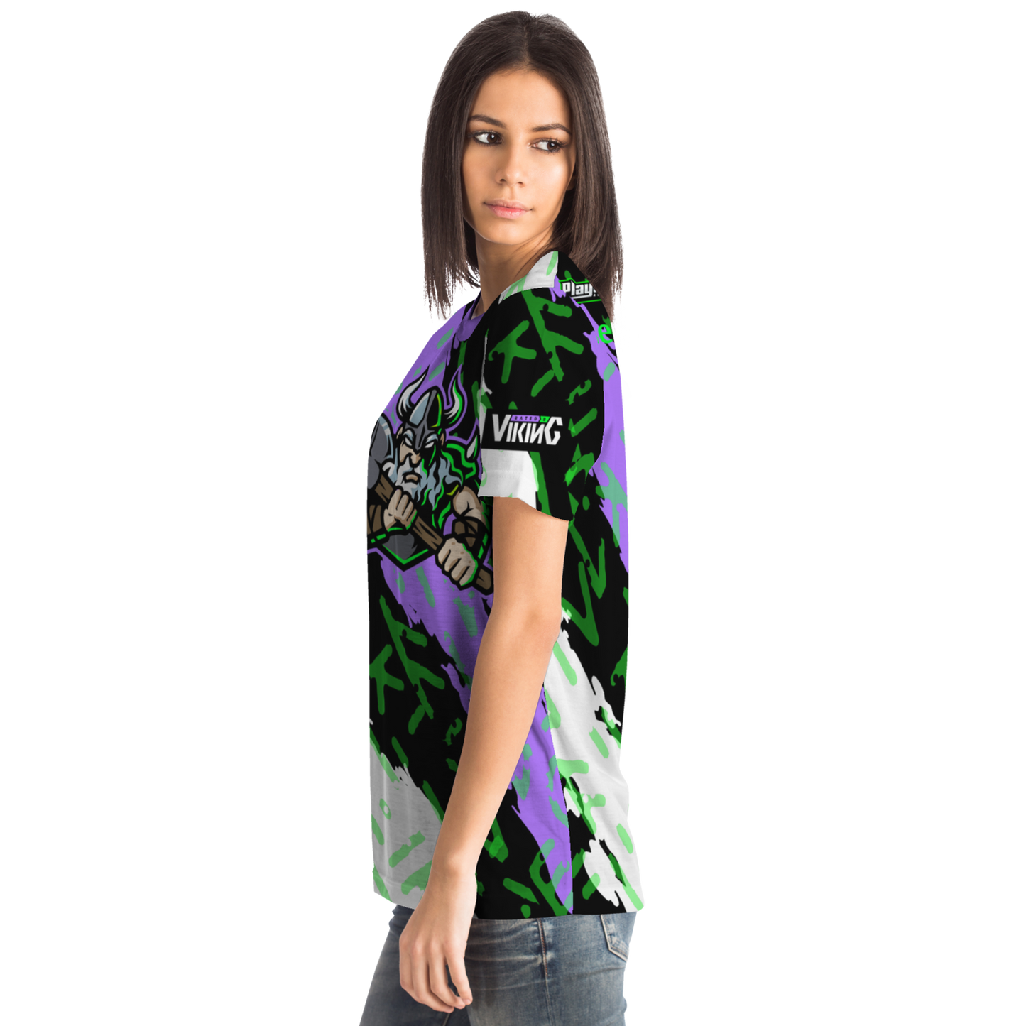 Rated R Viking Green Runes Pro Jersey